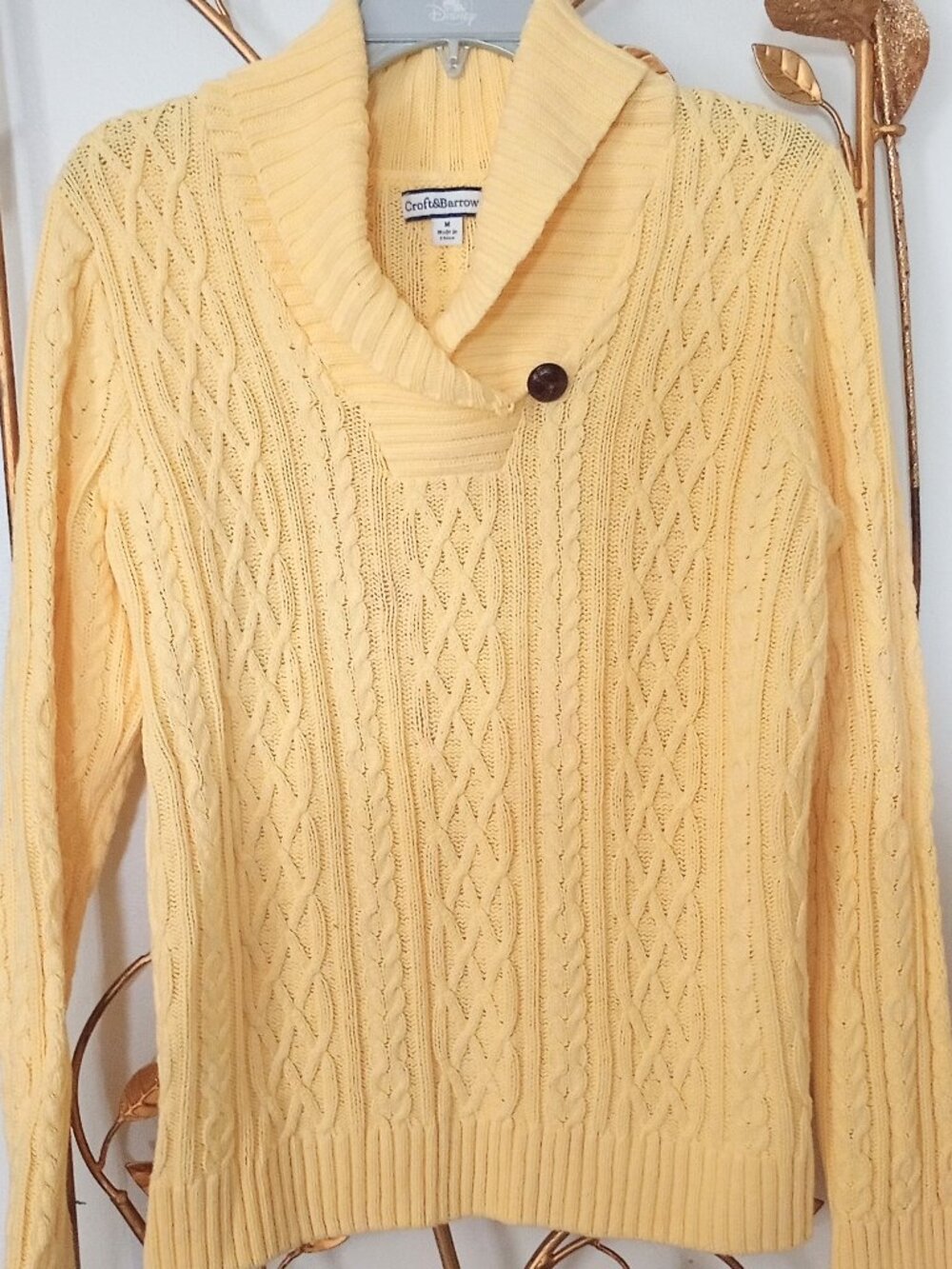 Croft & Barrow Cable knit sweater